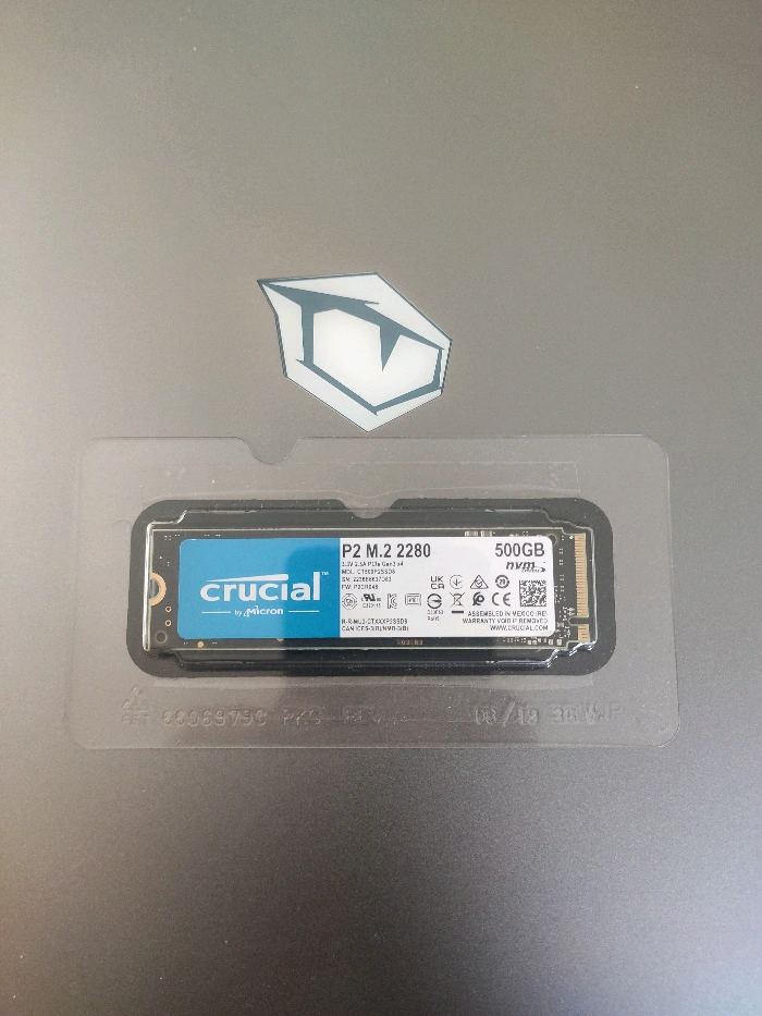 Crucial 500 GB M.2 SSD