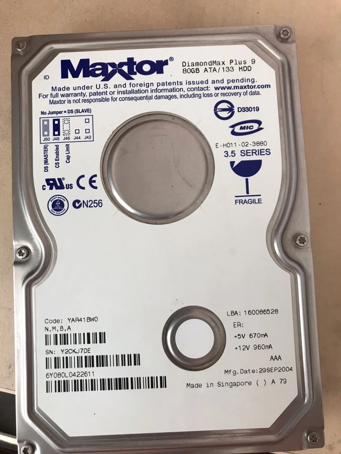 Maxtor Harddisk