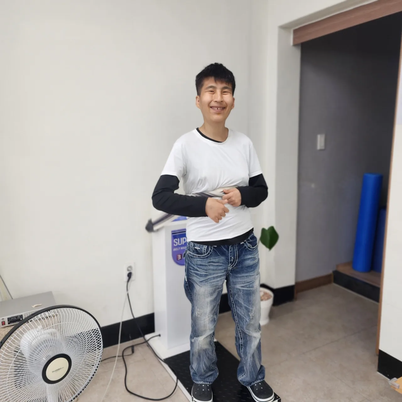 뱃살은 역시 덜덜이가 최고!