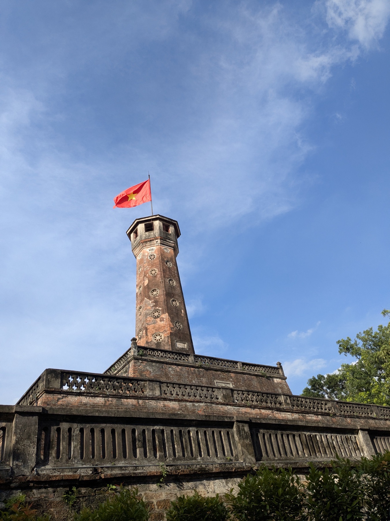 Historic gates and lawns at the Imperial Citadel of Thang Long