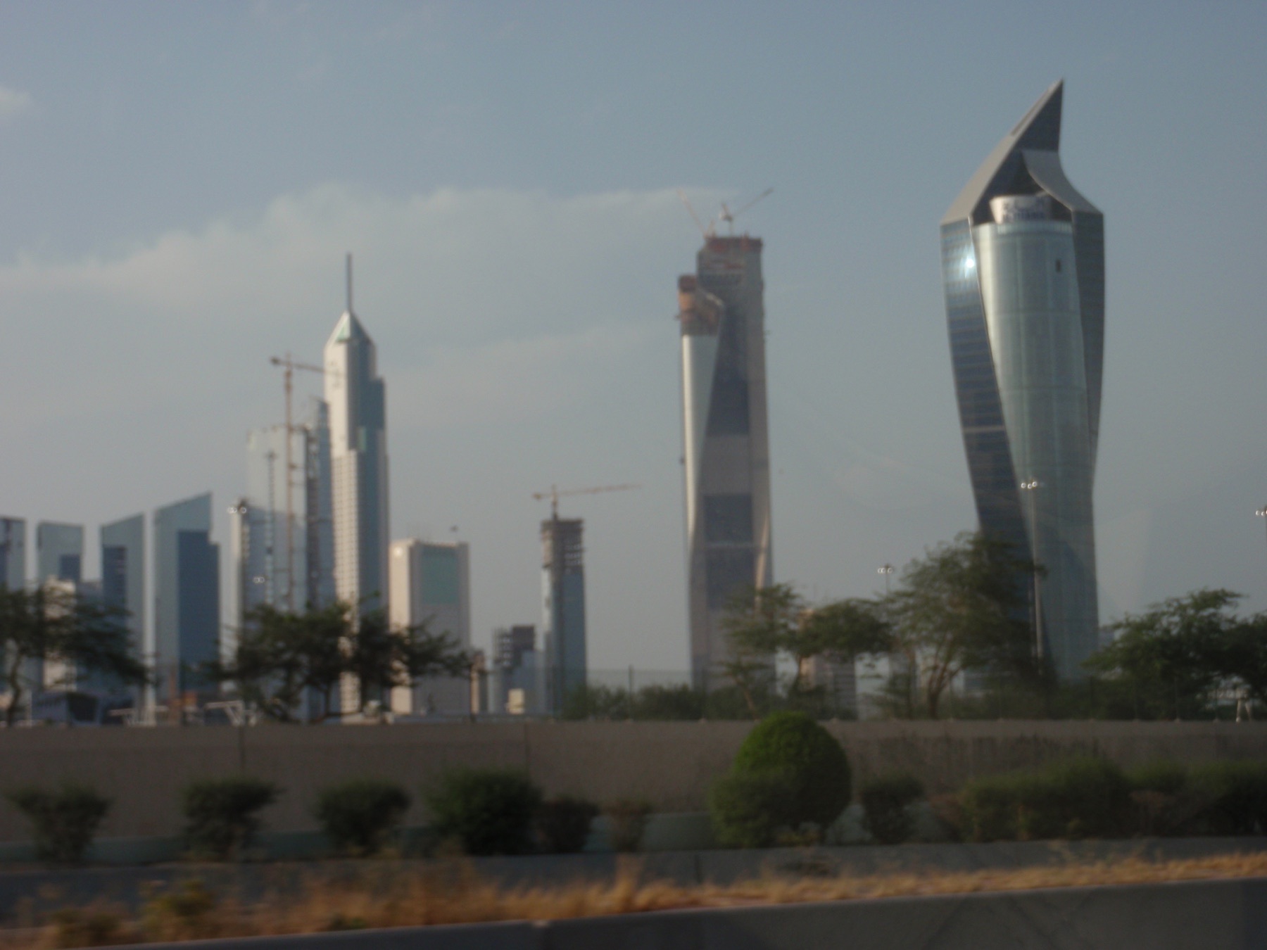 Kuwait City's skyline along the Sharq waterfront