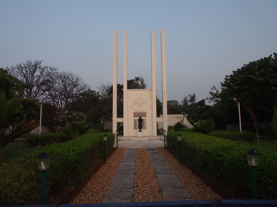 Puducherry promenade at dawn