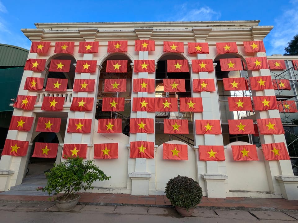 Stone sign for the Imperial Citadel of Thang Long