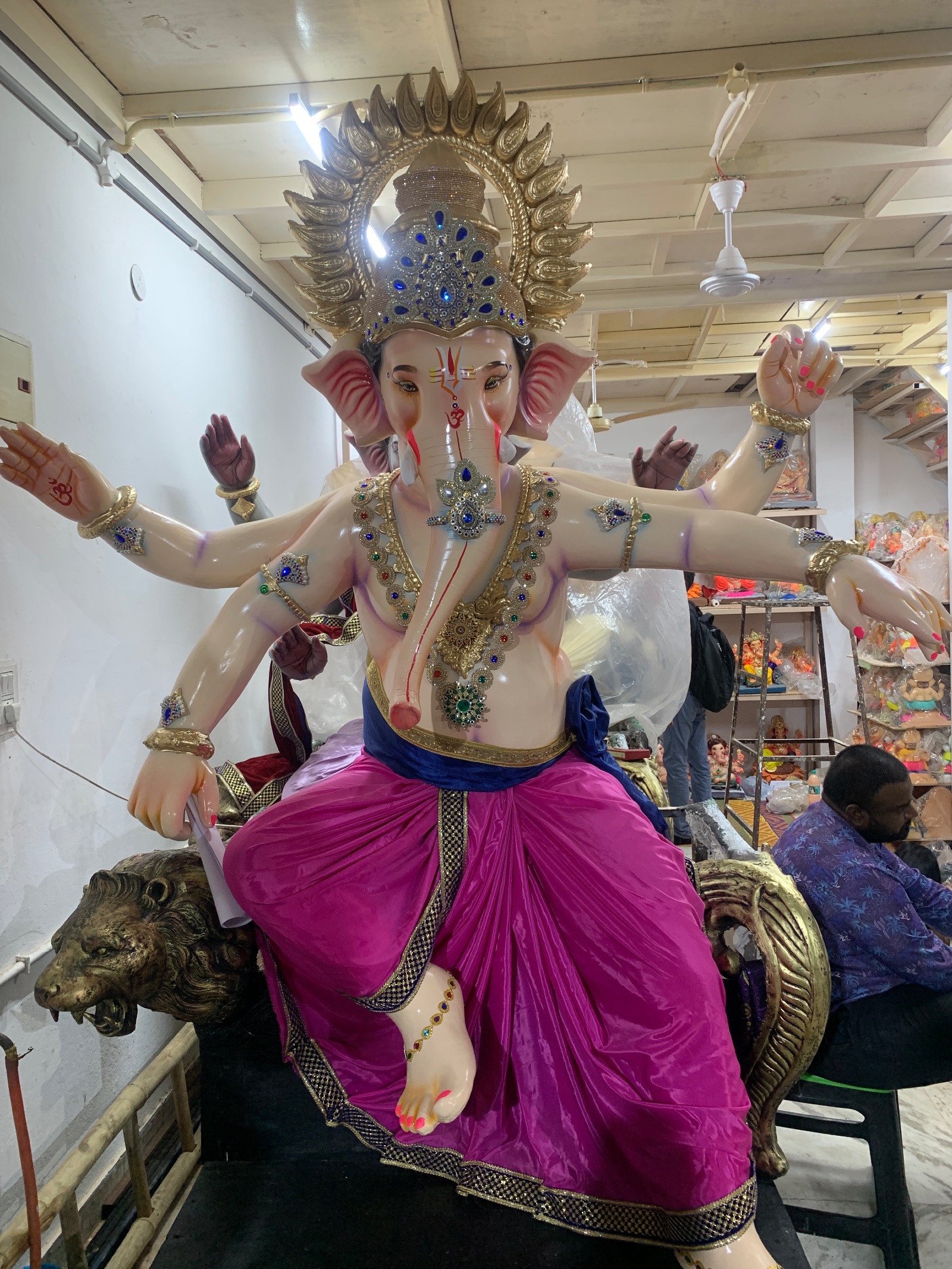 8.5 ft Ganesh Idol