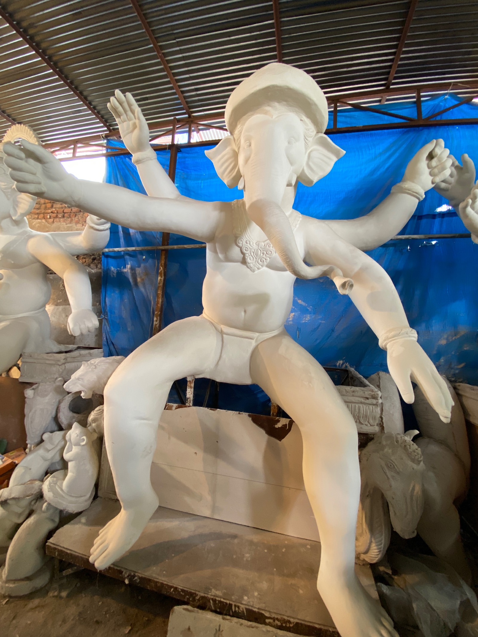 16 ft Ganesh Idol