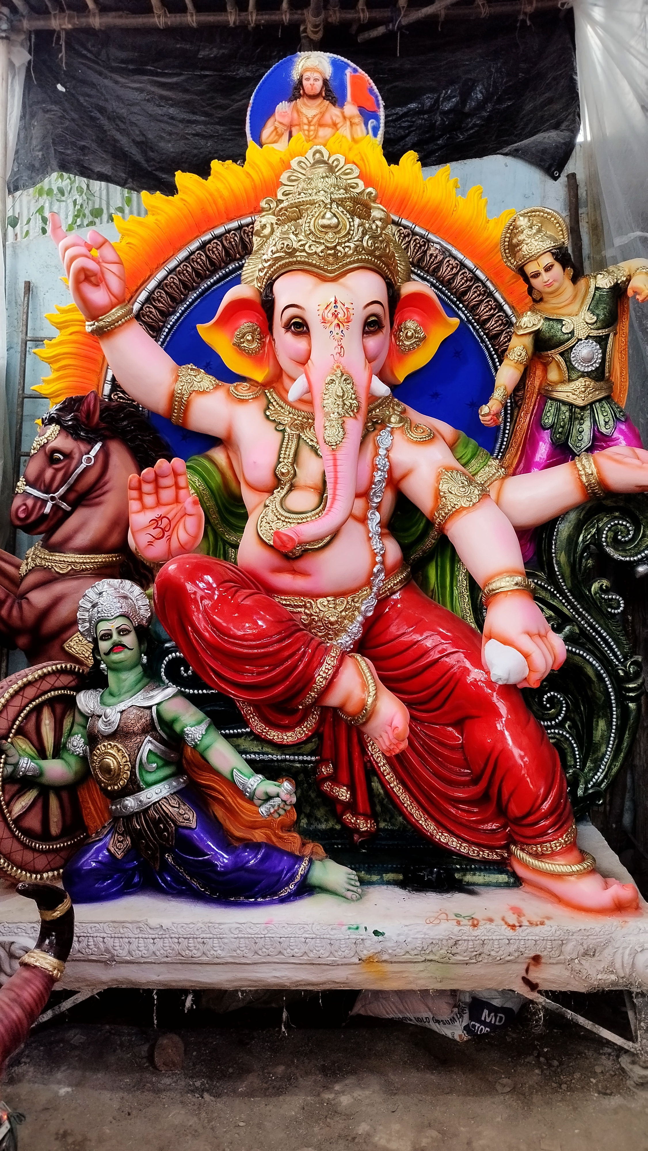 12 ft Ganesh Idol
