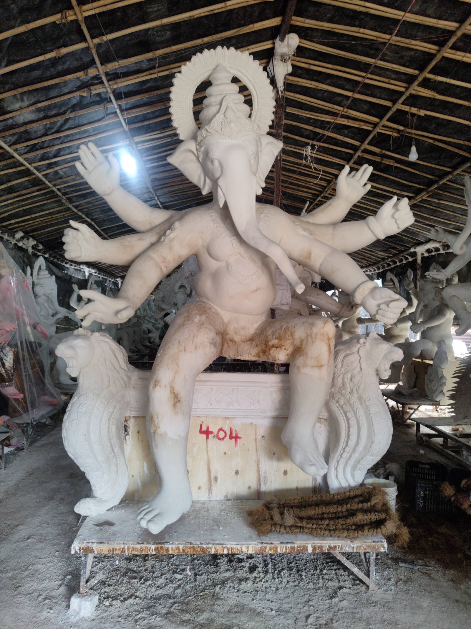 11 ft Ganesh Idol