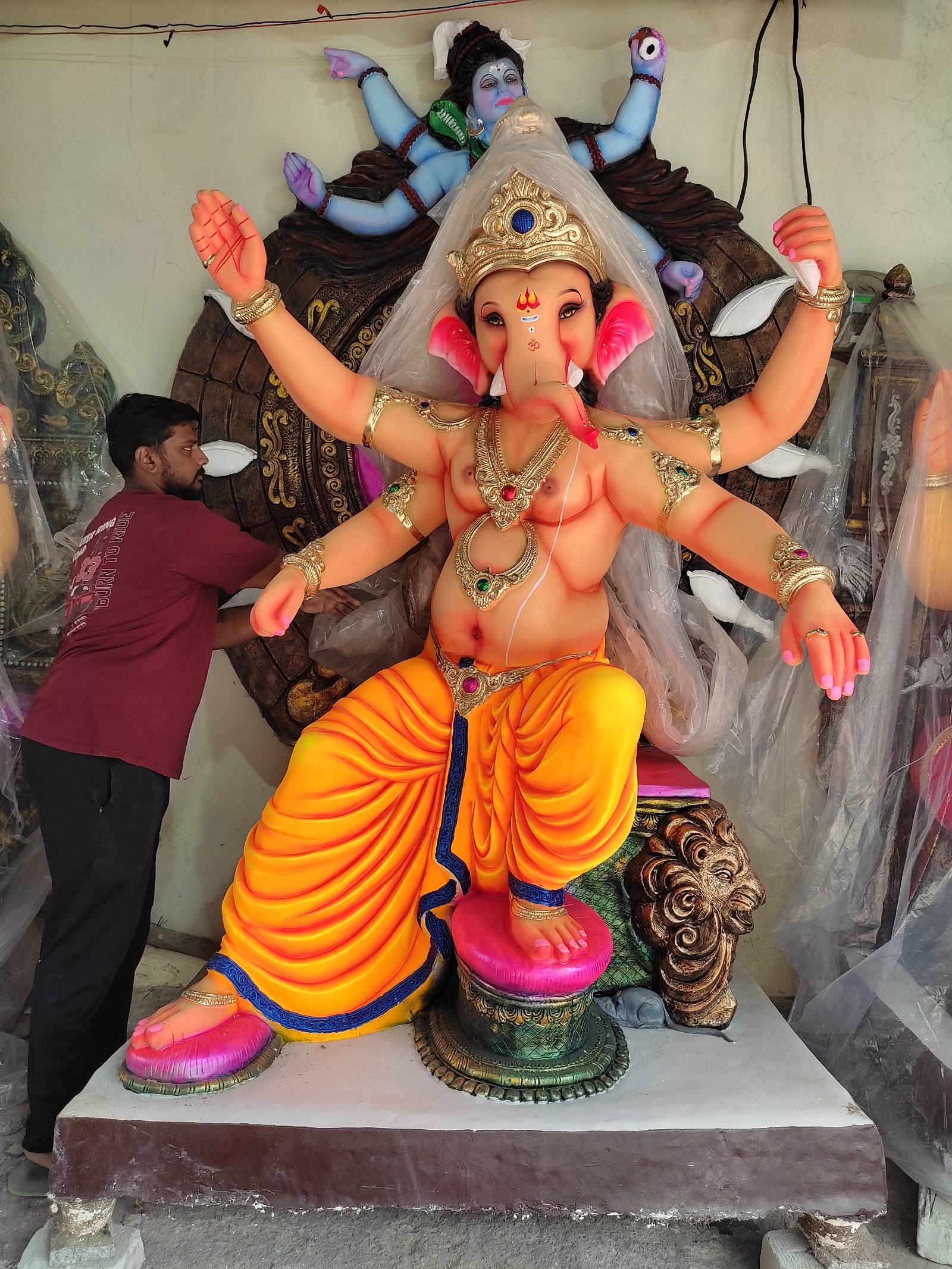10 ft Ganesh Idol