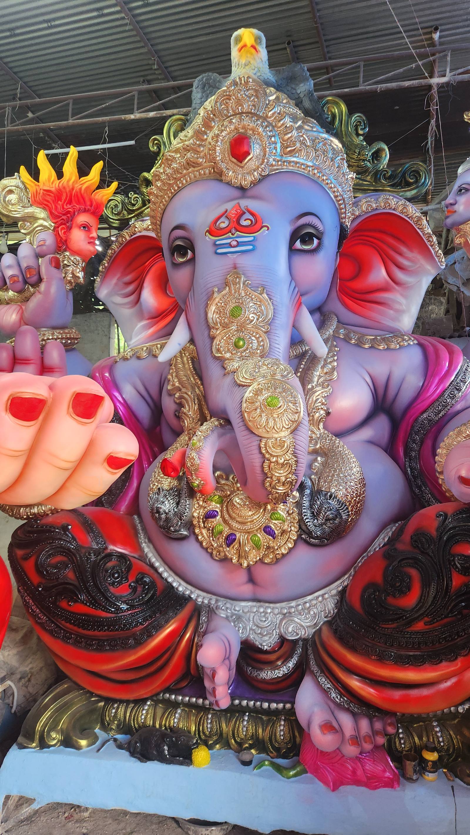 18 ft Ganesh Idol
