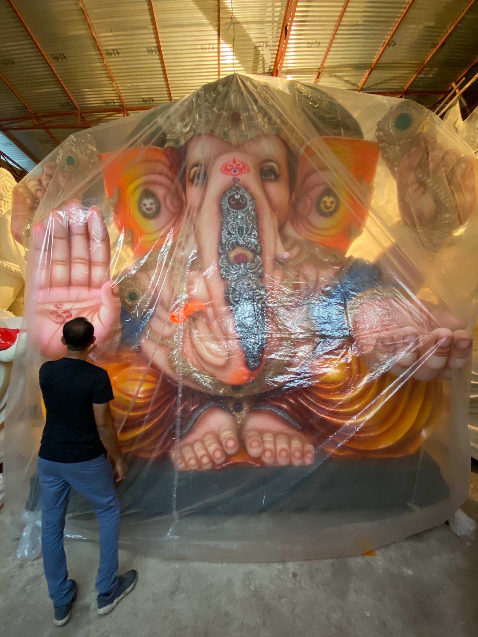 18 ft Ganesh Idol