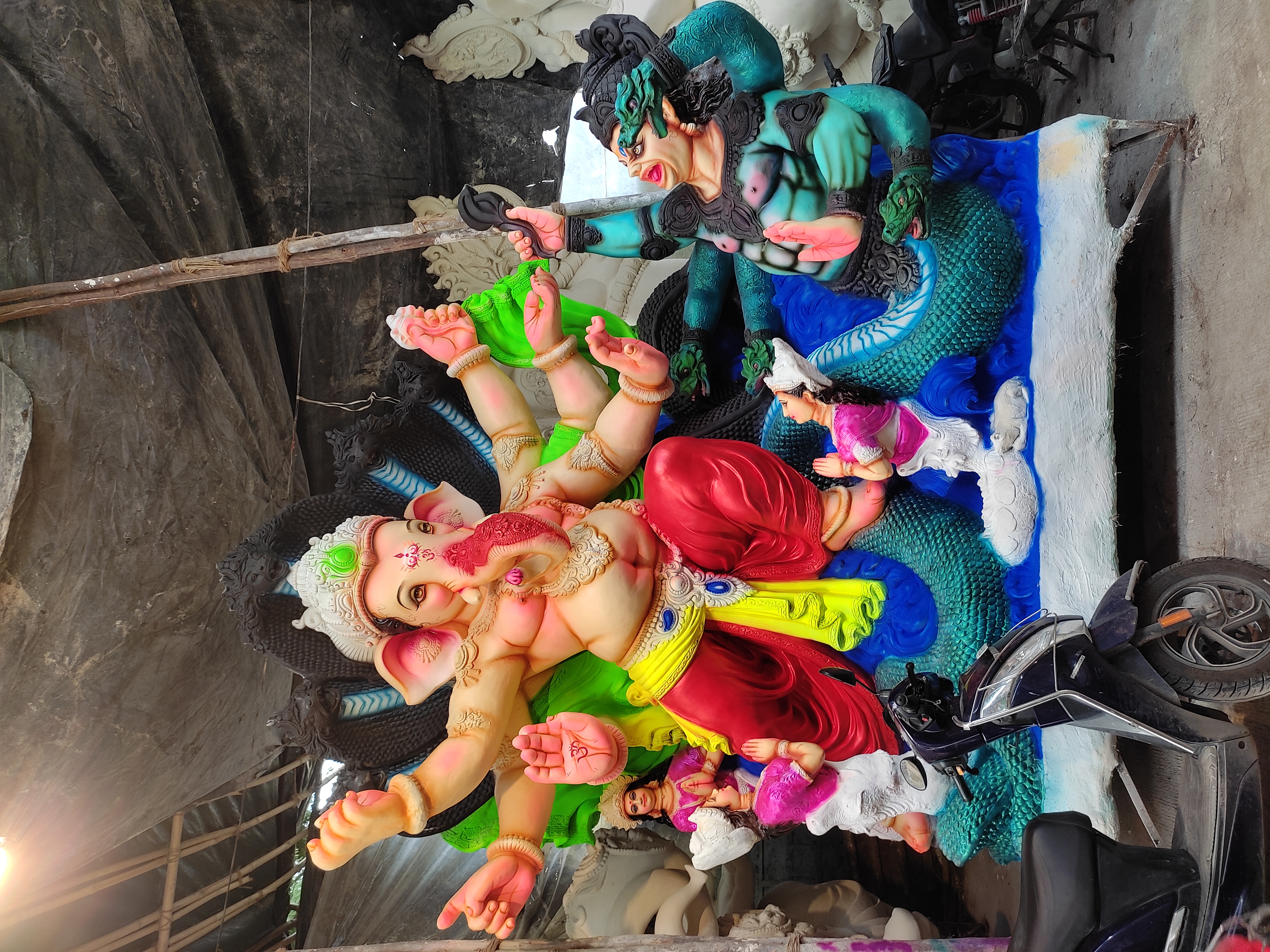 12.4 ft Ganesh Idol