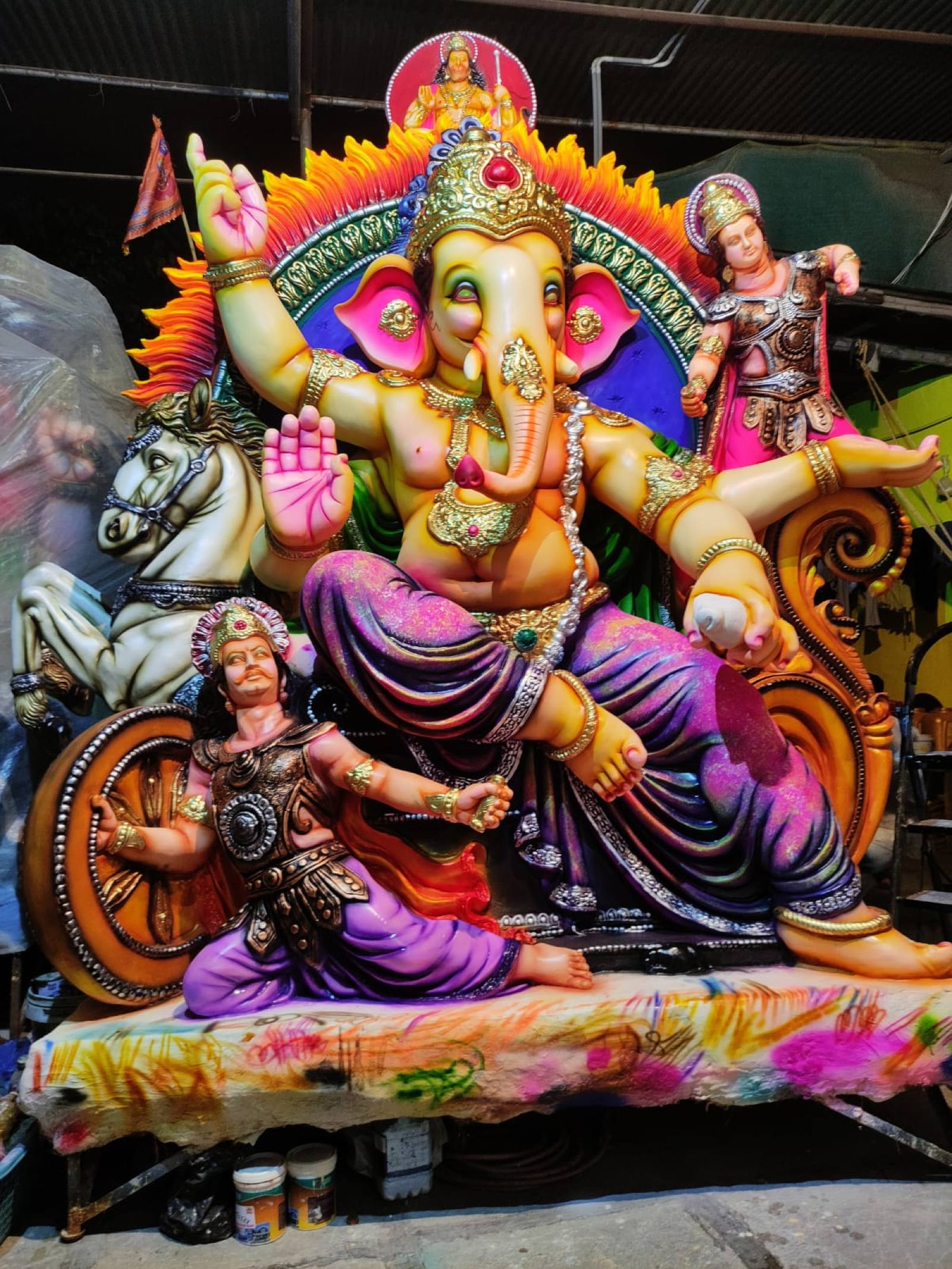 12 ft Ganesh Idol