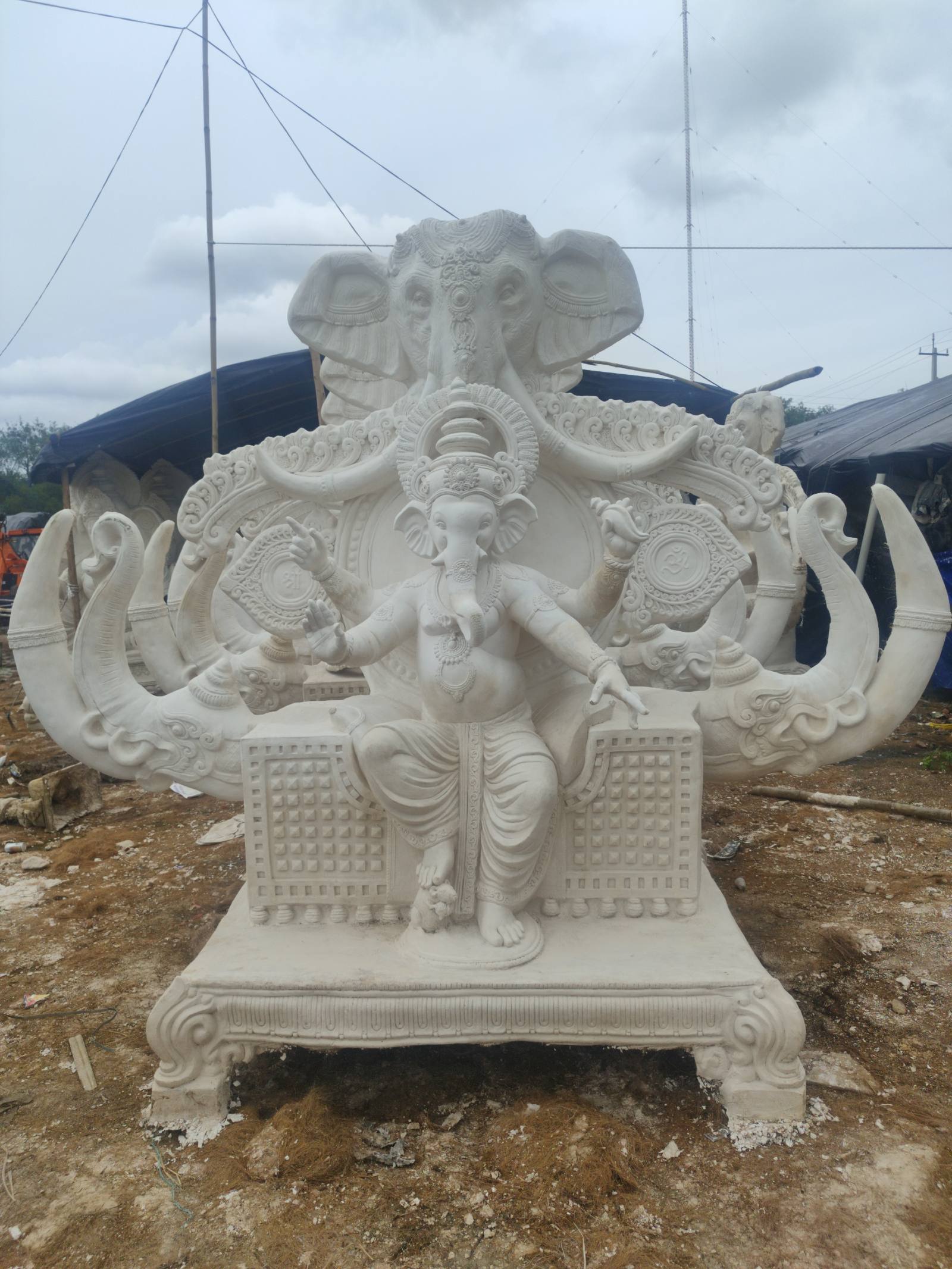 9 ft Ganesh Idol