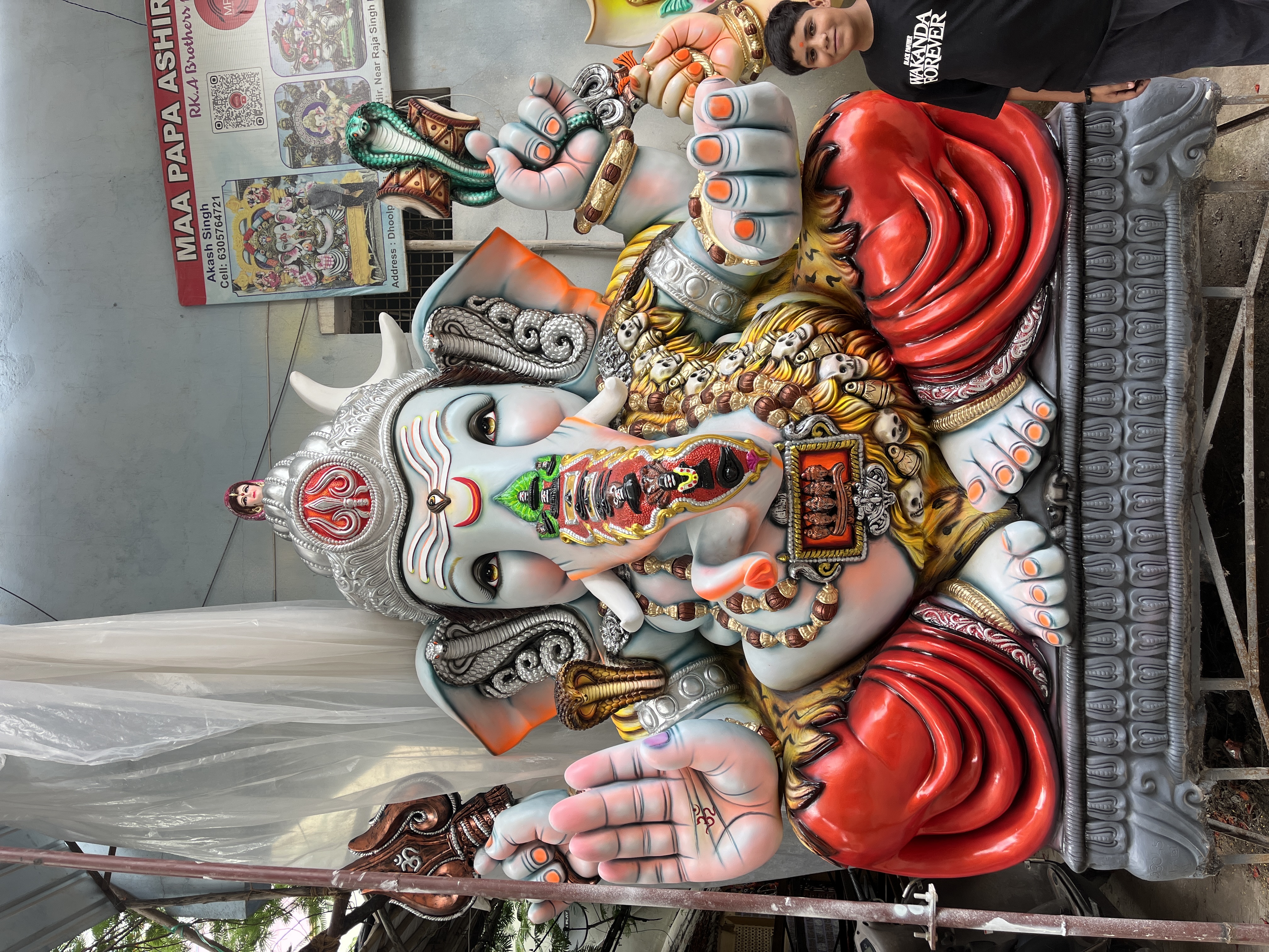 14 ft Ganesh Idol
