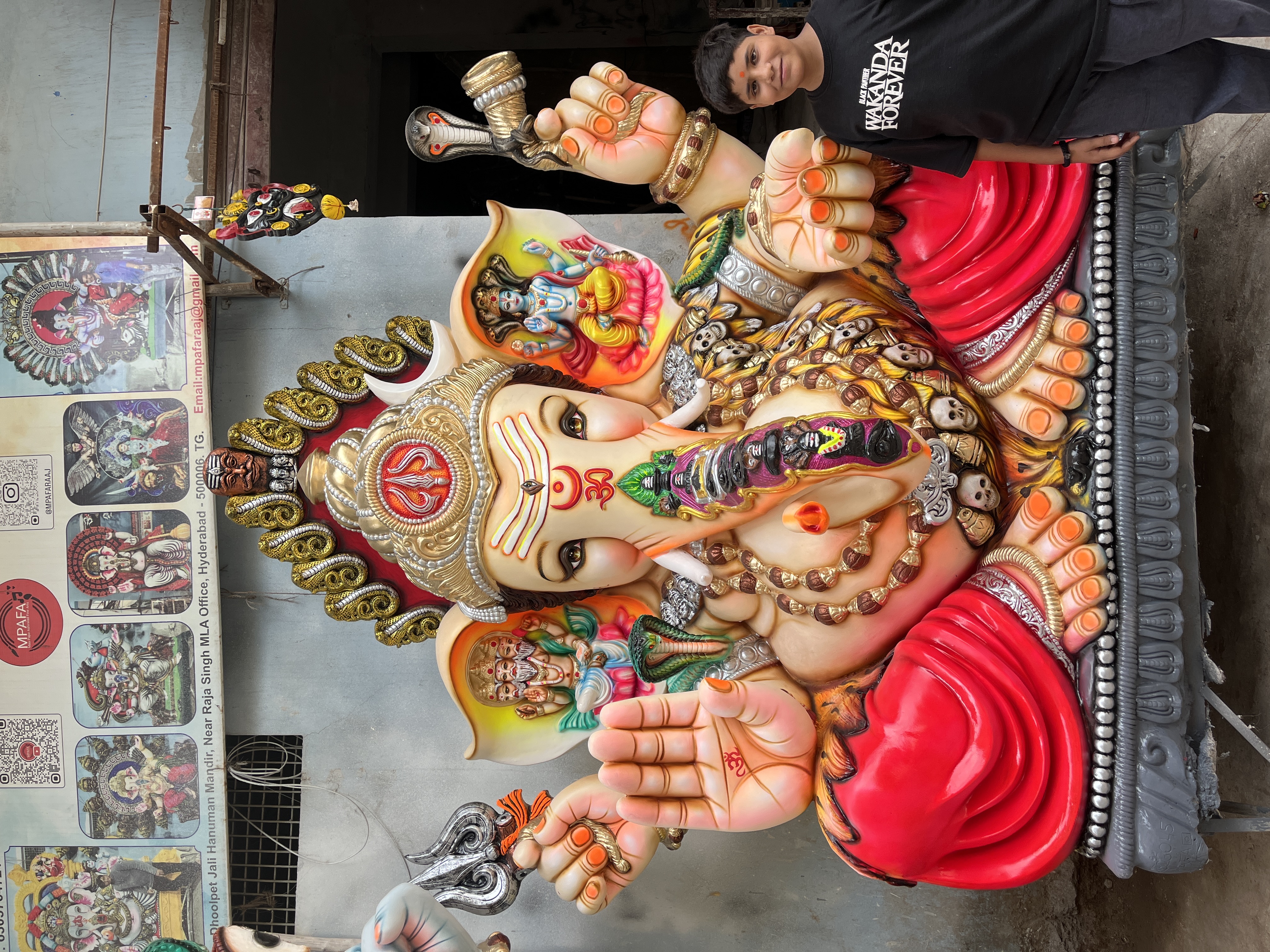 10.7 ft Ganesh Idol