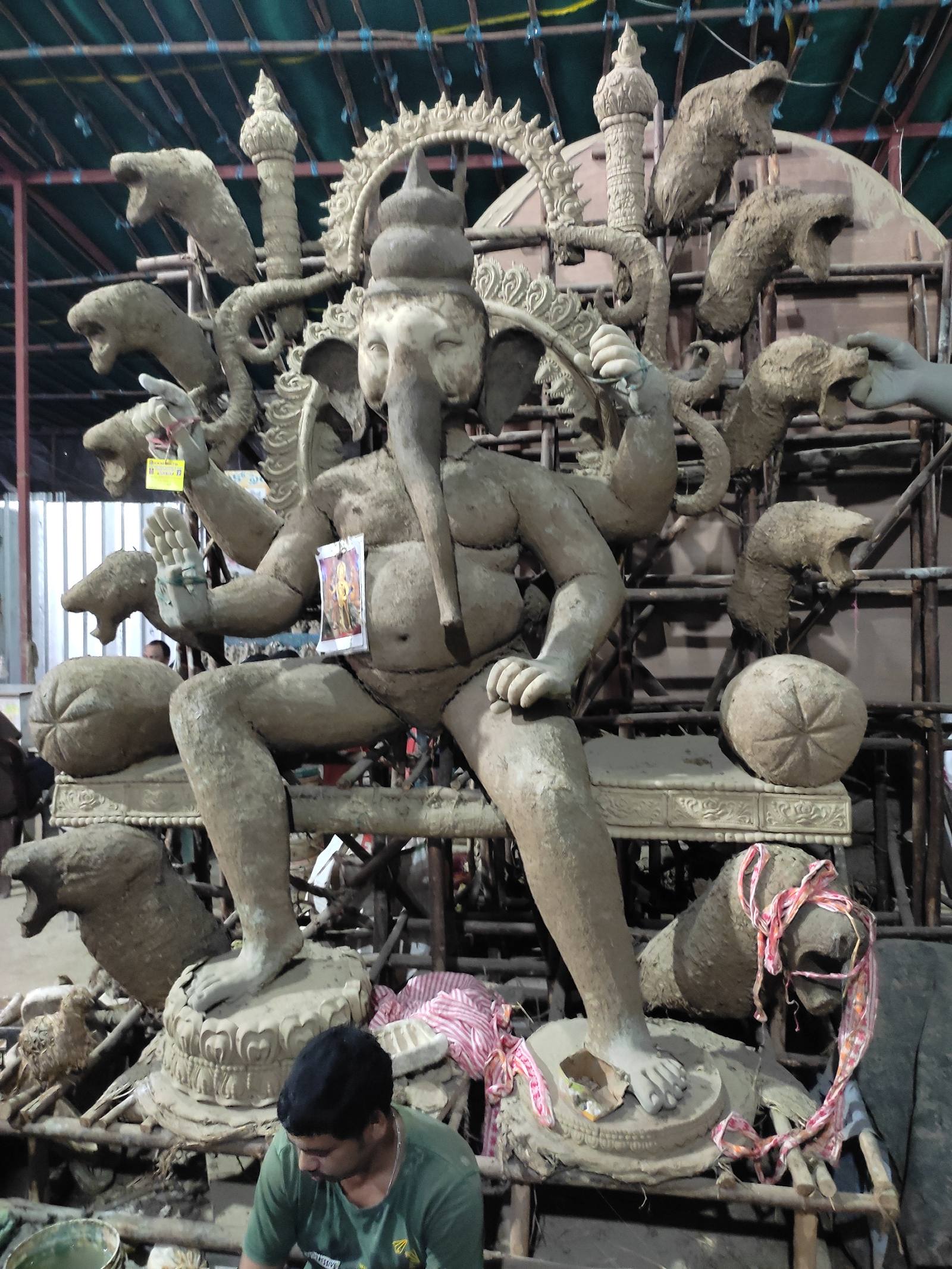 11 ft Ganesh Idol