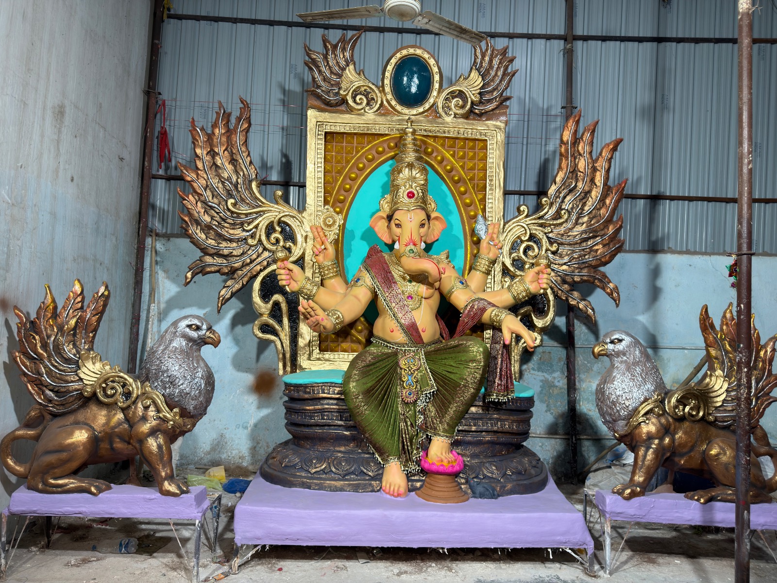 13 ft Ganesh Idol