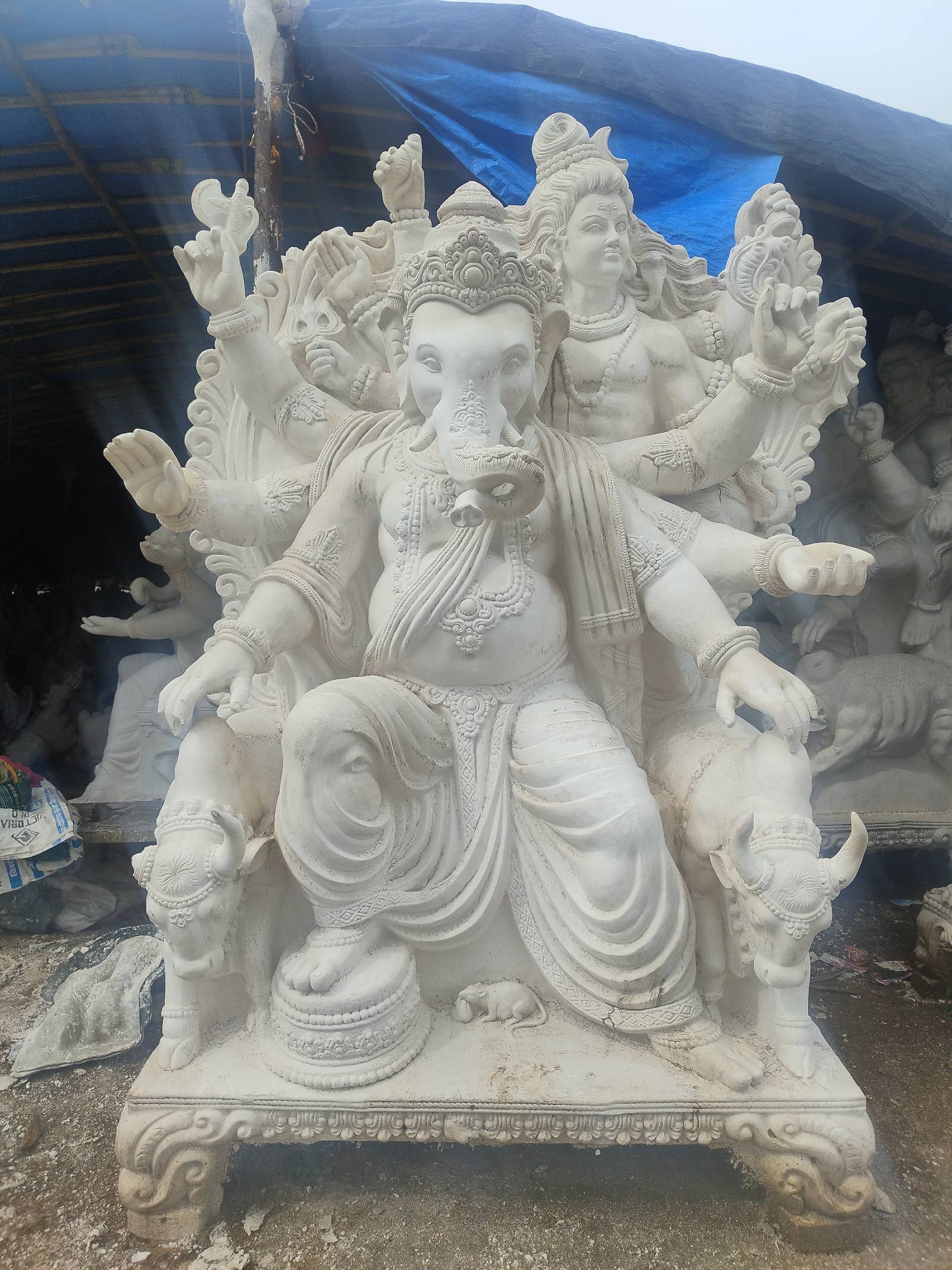 12 ft Ganesh Idol