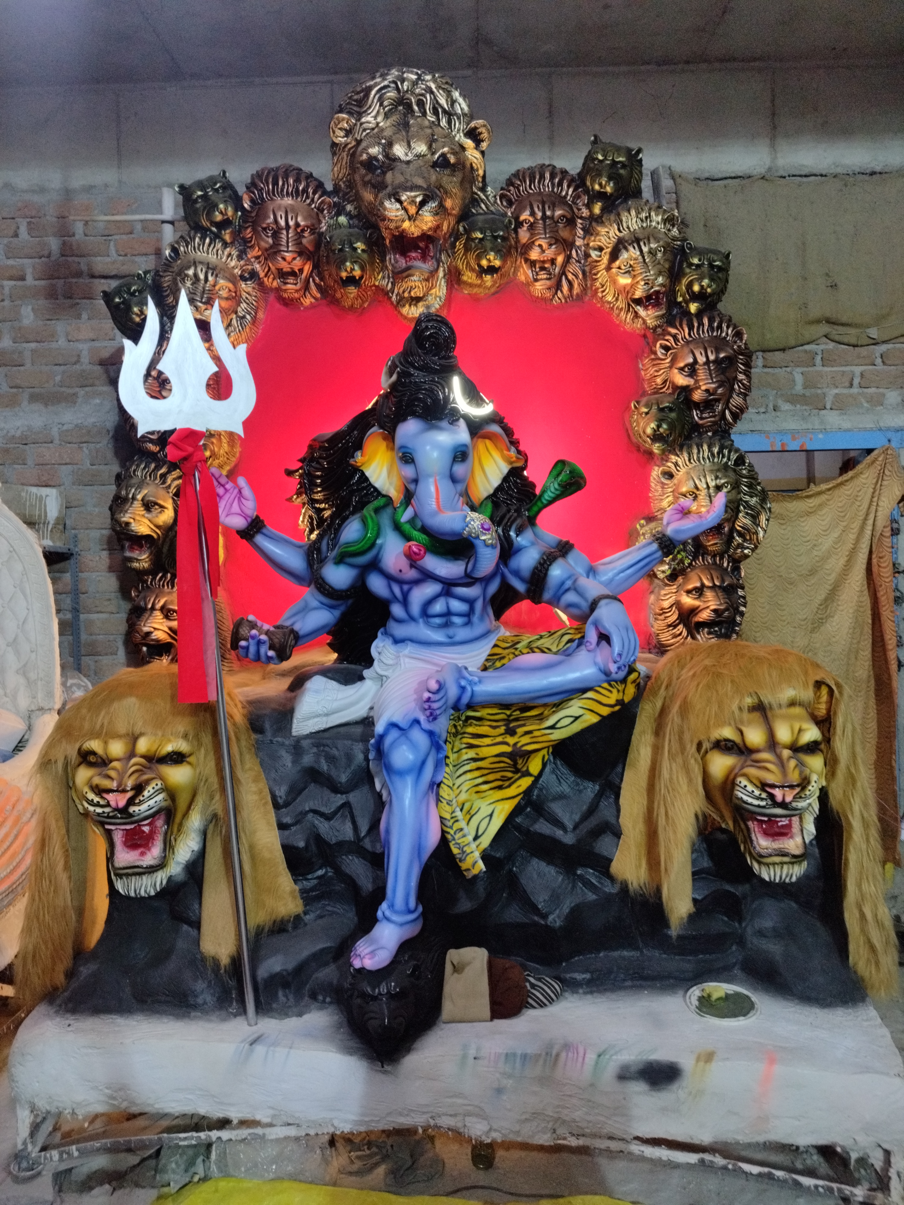 12 ft Ganesh Idol