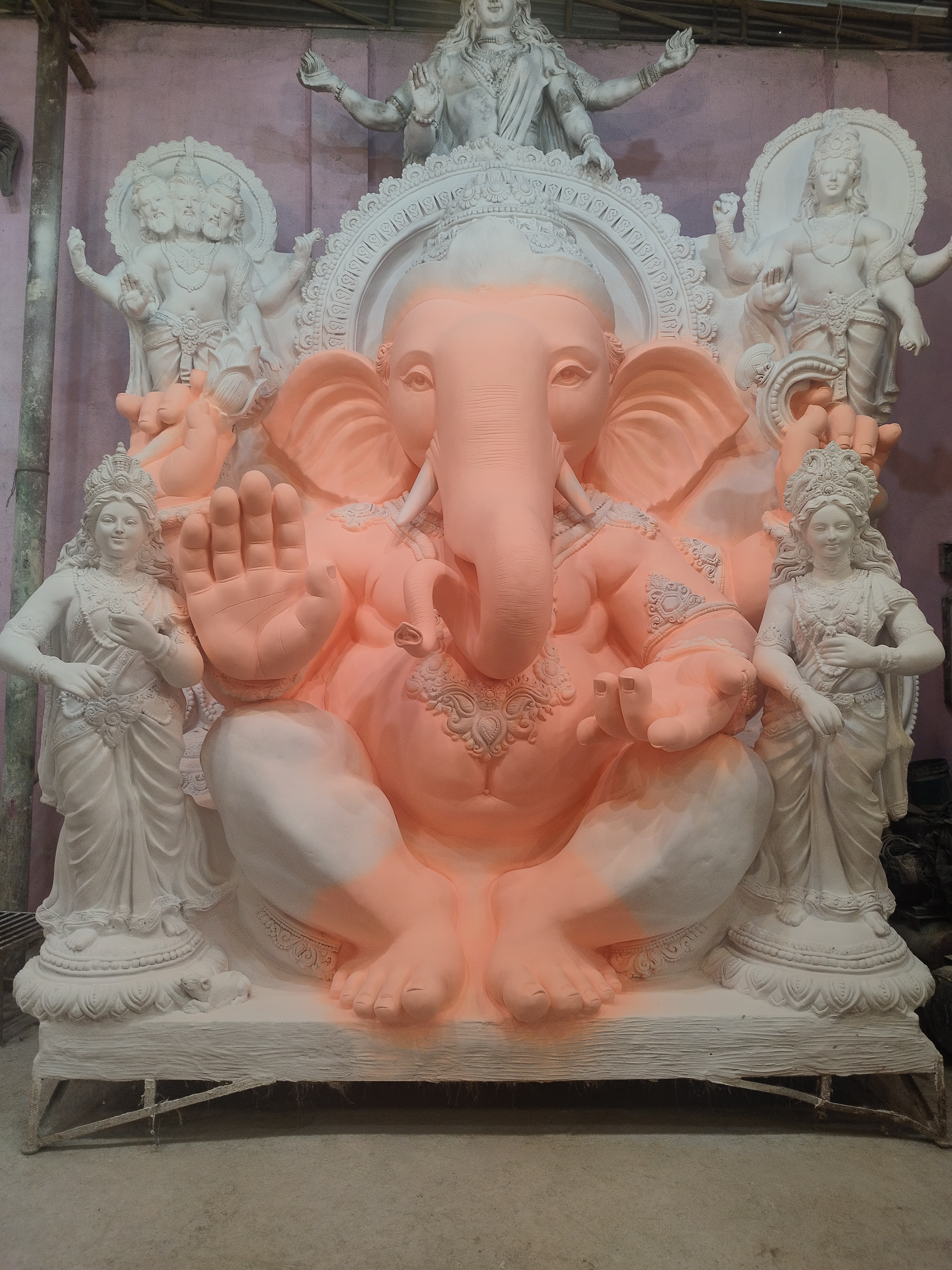 19 ft Ganesh Idol