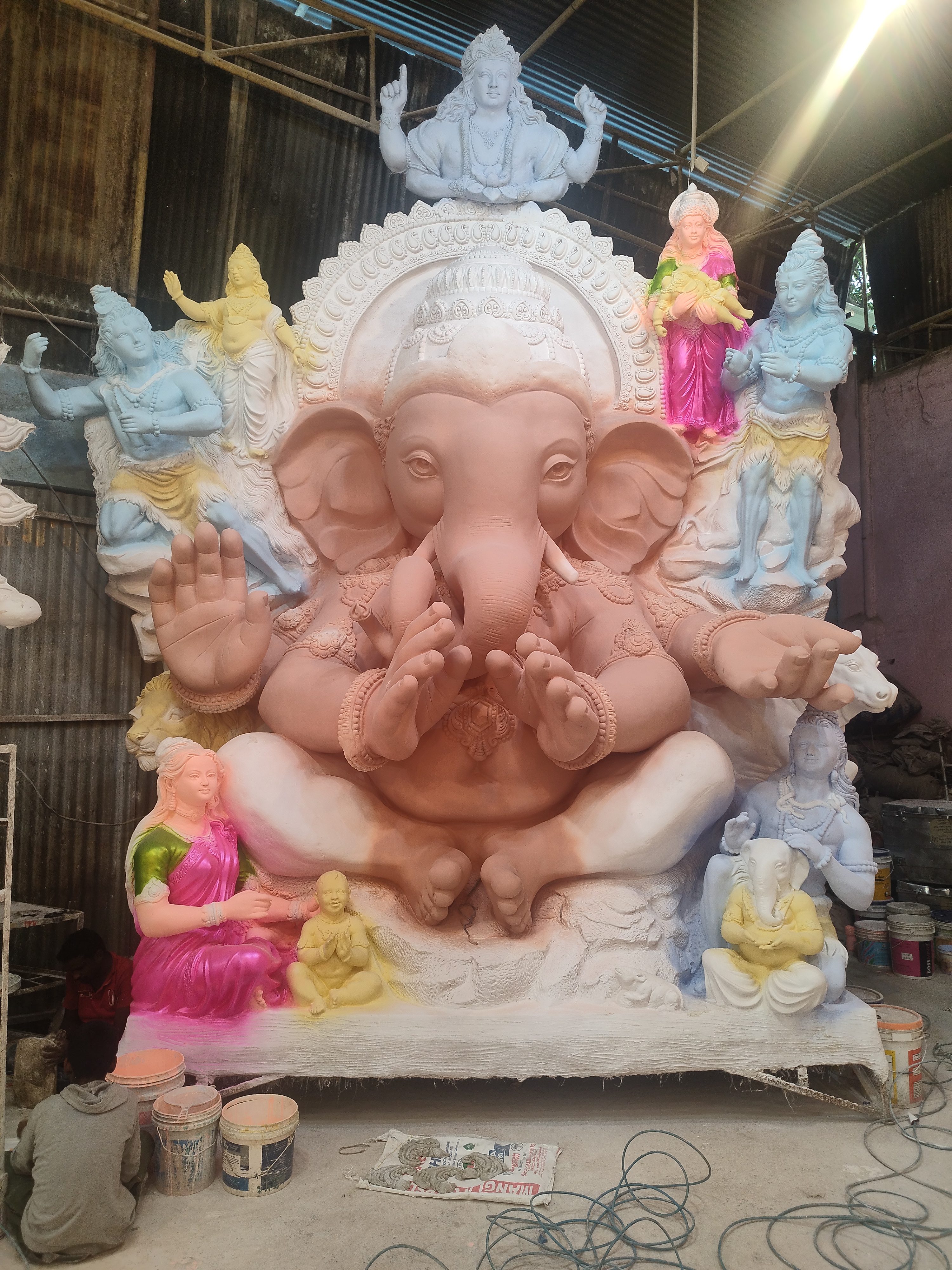 17 ft Ganesh Idol