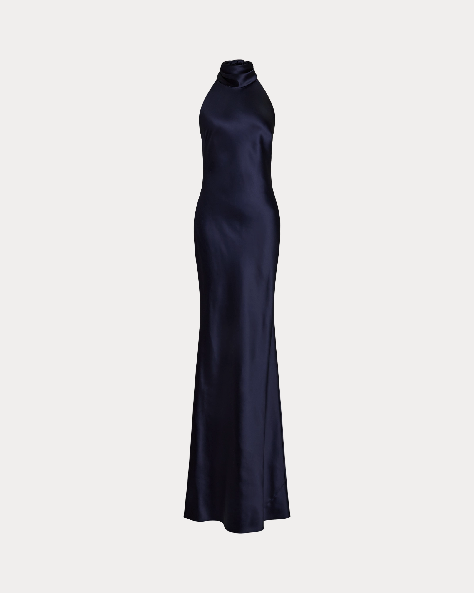 Chilton Stretch Satin Evening Dress  thumbnail 2