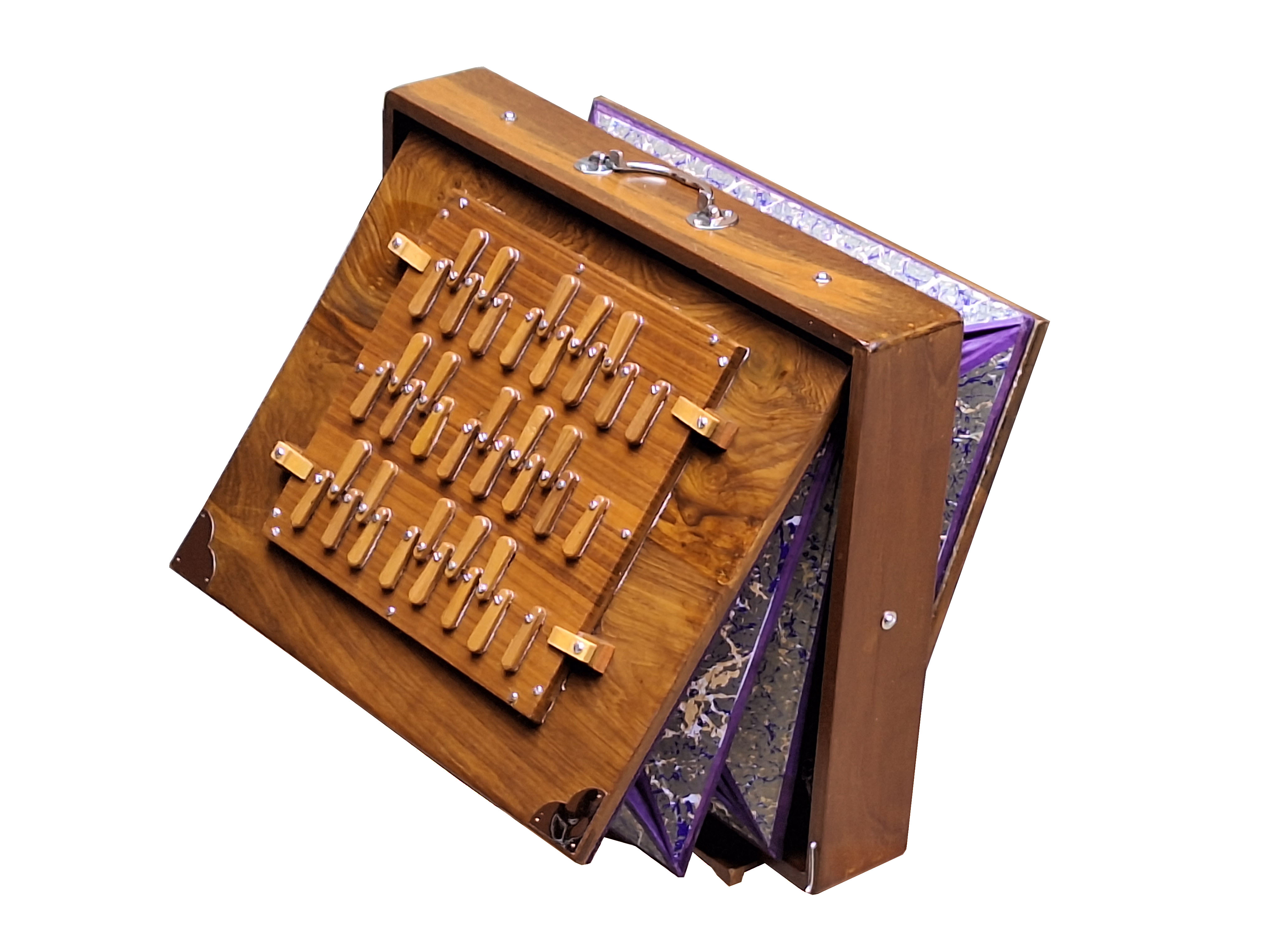 3 Octave Shruti Box 36 Notes 440Hz | Handmade India — image 12