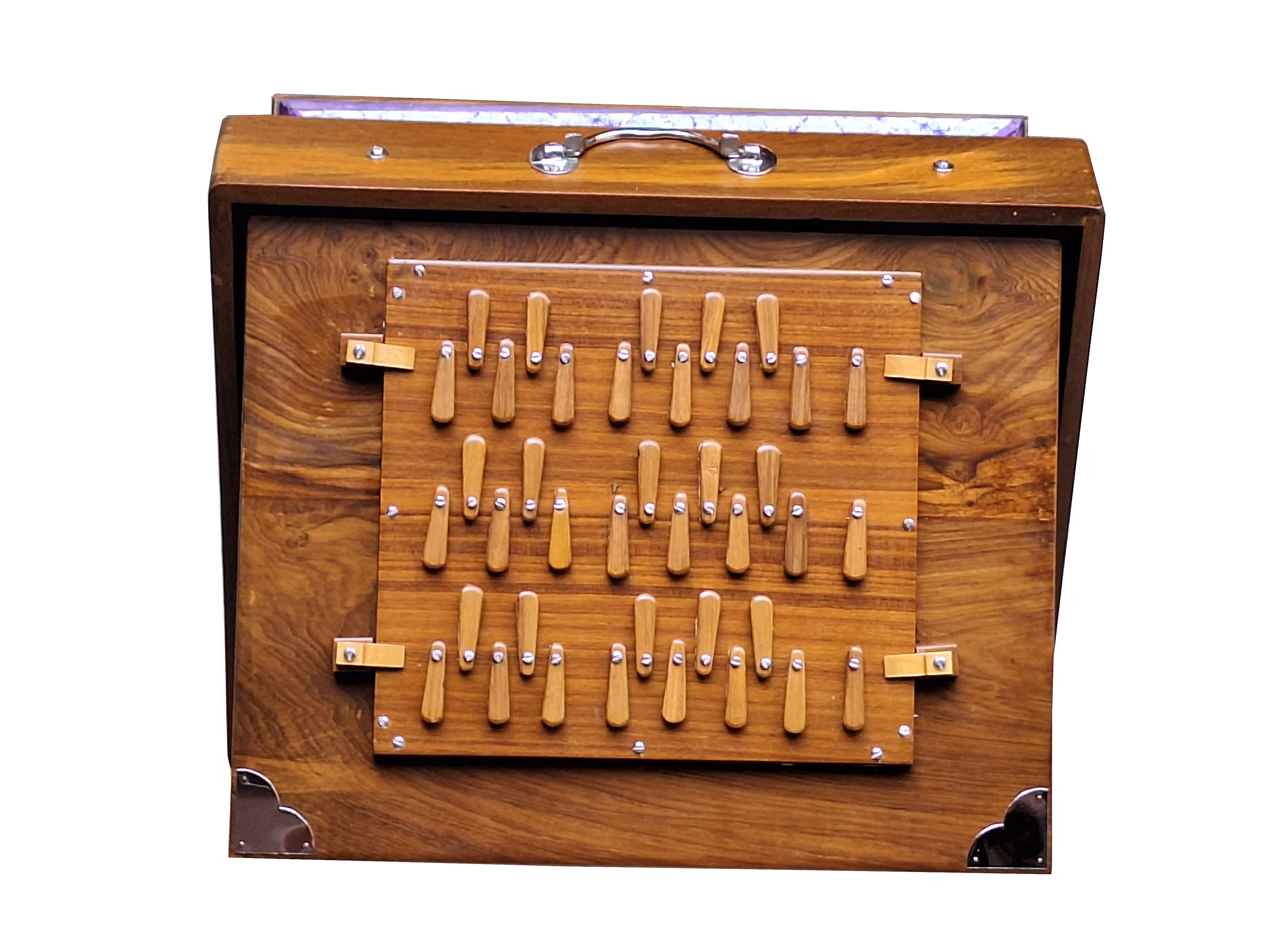 3 Octave Shruti Box 36 Notes 440Hz | Handmade India — image 9
