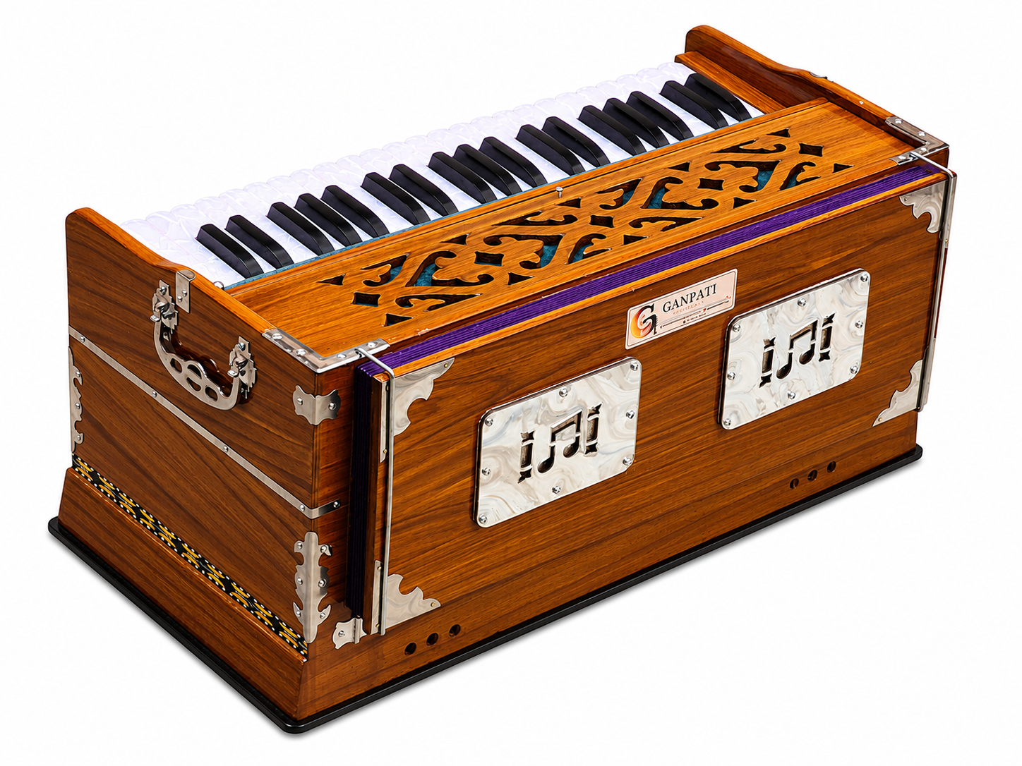 Professional Harmonium 42 Keys 9 Stops Coupler Double Reed 440Hz — image 4