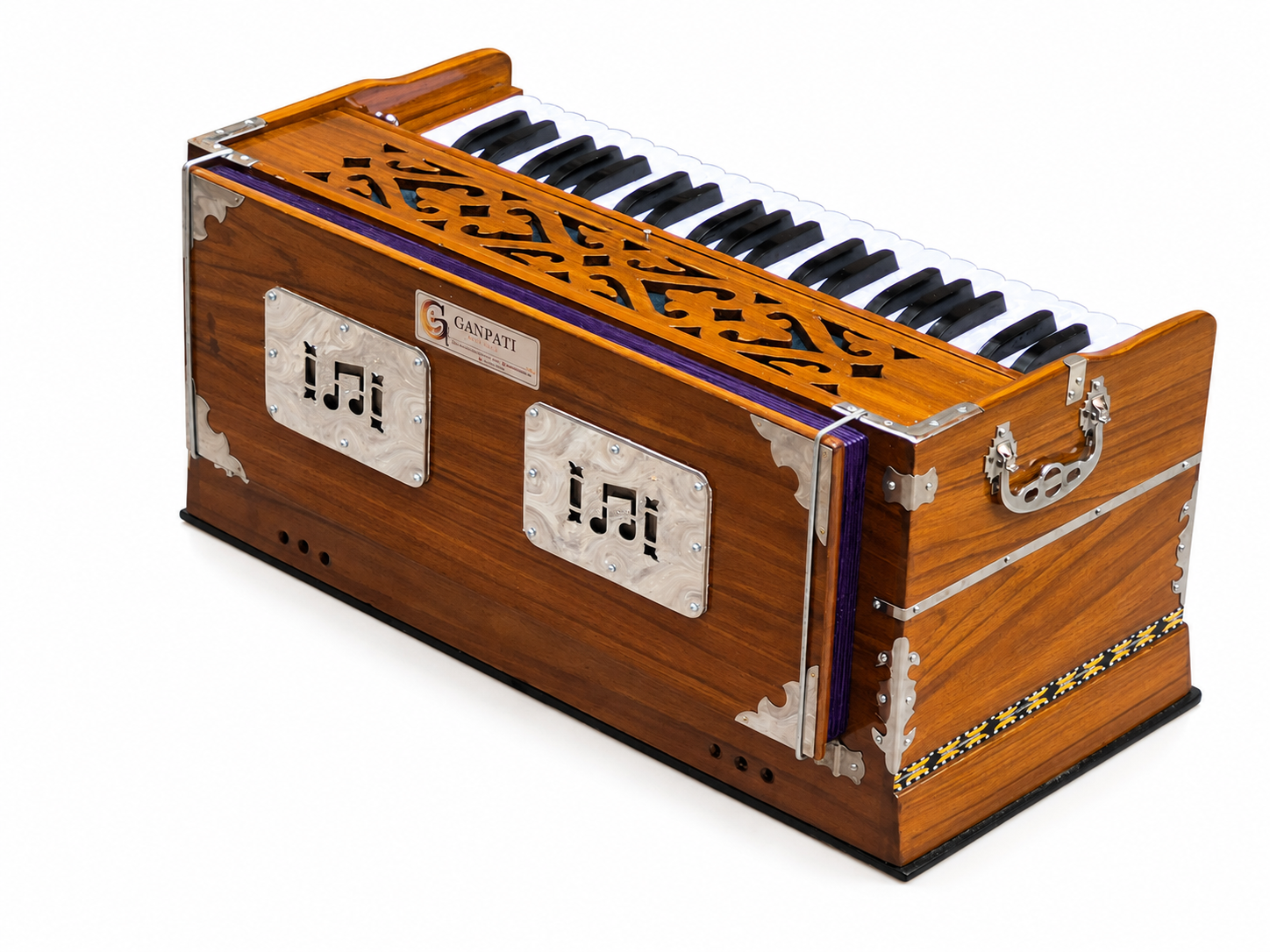 Professional Harmonium 42 Keys 9 Stops Coupler Double Reed 440Hz — image 9