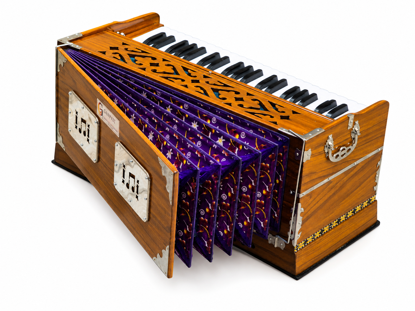 Professional Harmonium 42 Keys 9 Stops Coupler Double Reed 440Hz — image 8