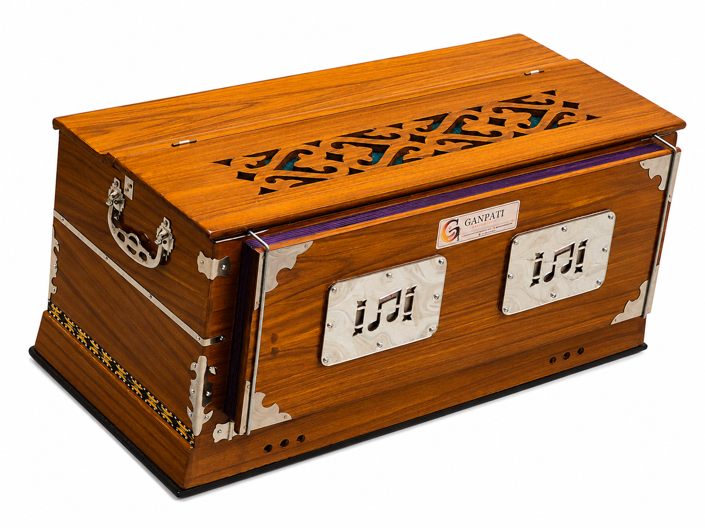 Professional Harmonium 42 Keys 9 Stops Coupler Double Reed 440Hz — image 10