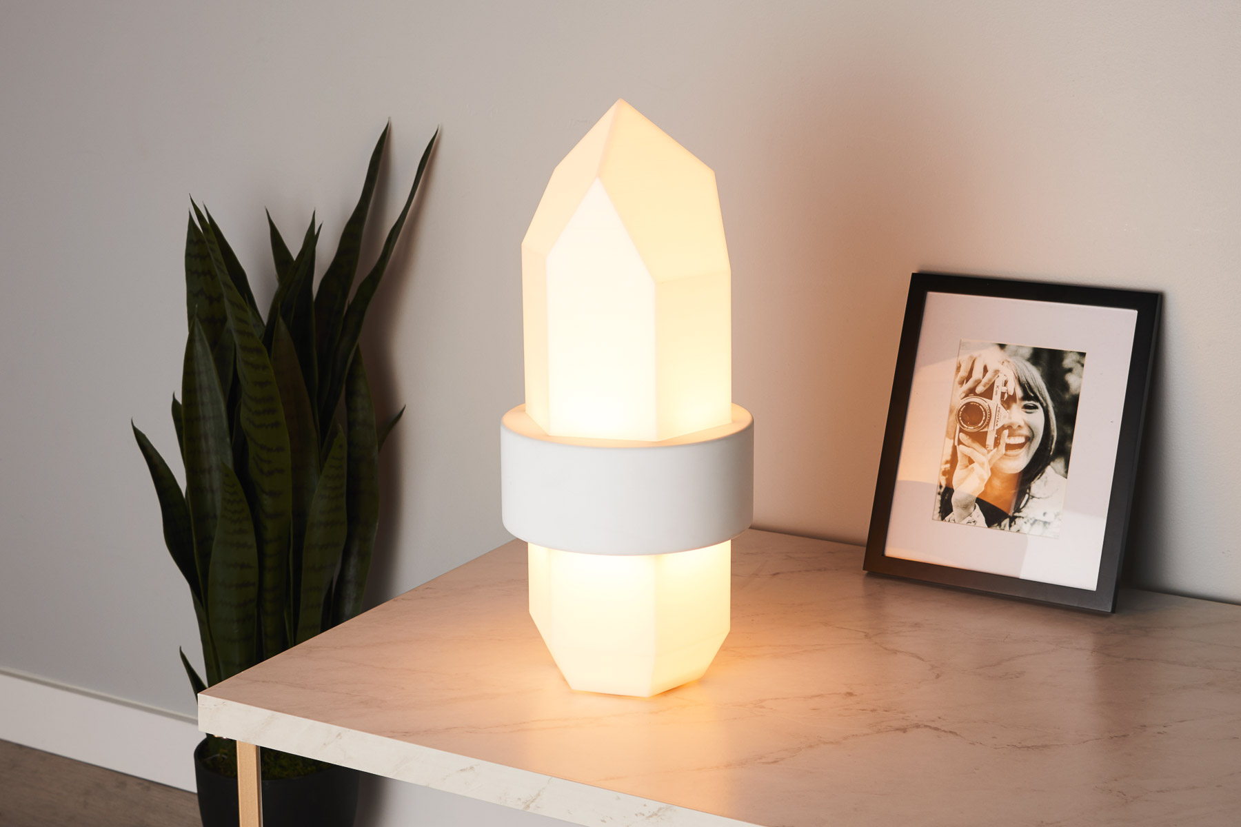 Gantri 3D Crystal Table Lamp