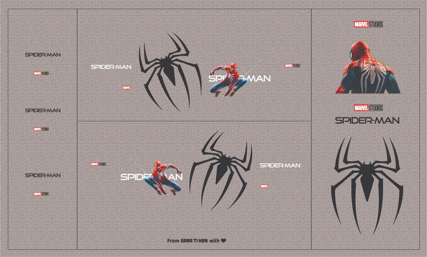 Decal nước livery nhện đỏ xanh - ảnh 2