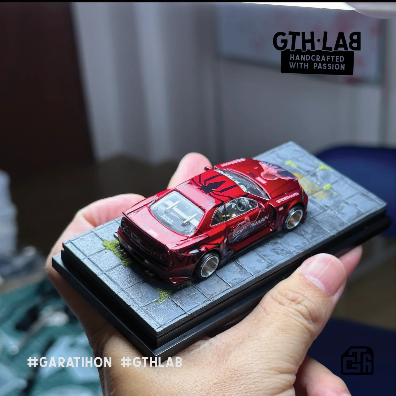 Decal nước livery nhện đỏ xanh - ảnh 4