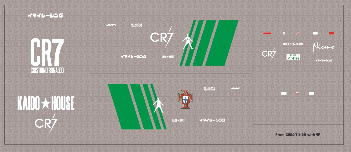 Decal nước livery số 7 cầu thủ - ảnh 4