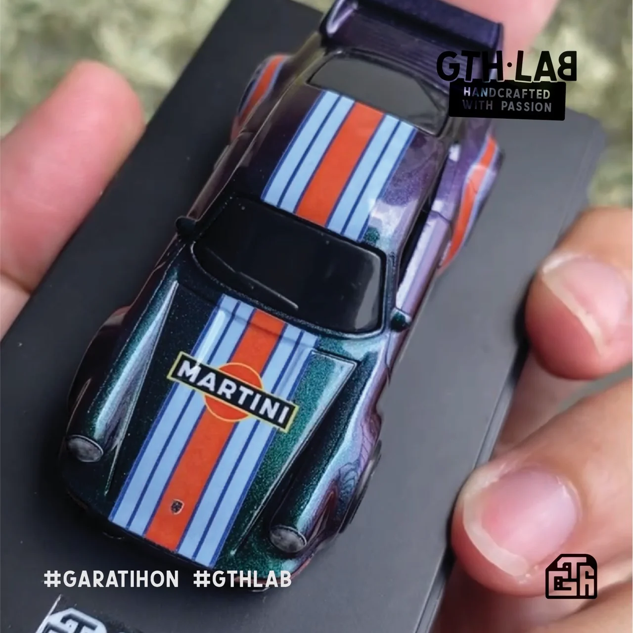 Decal nước livery đua cổ điển sọc 3 màu - ảnh 4