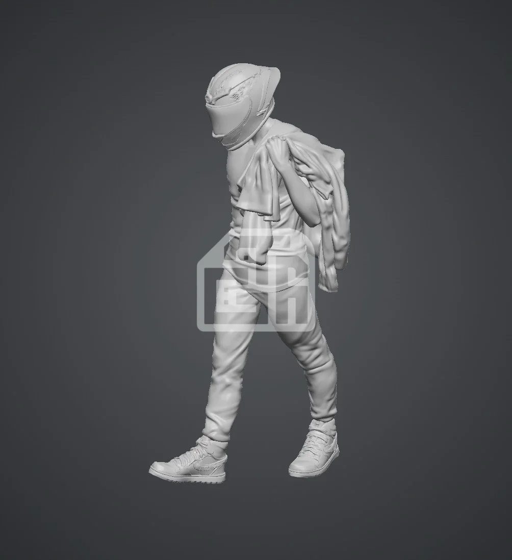 Figure nam thanh niên biker hậm hực - ảnh 1