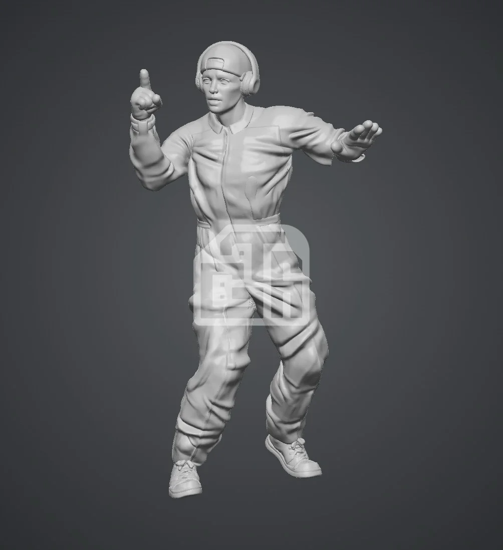 Figure khứa nam thanh niên thợ máy vui vẻ ngáo ngáo - ảnh 2