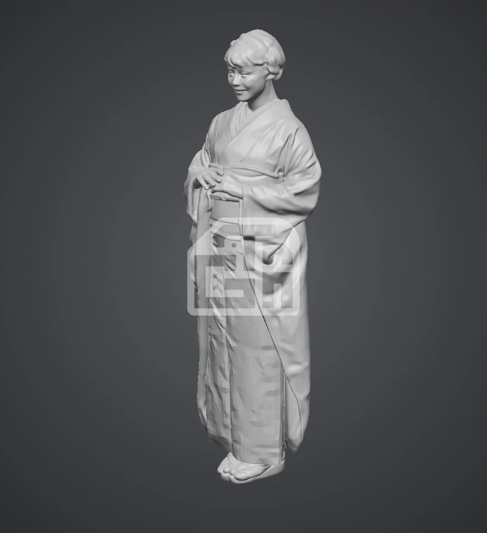 Figure cô gái nhật kimono - ảnh 2