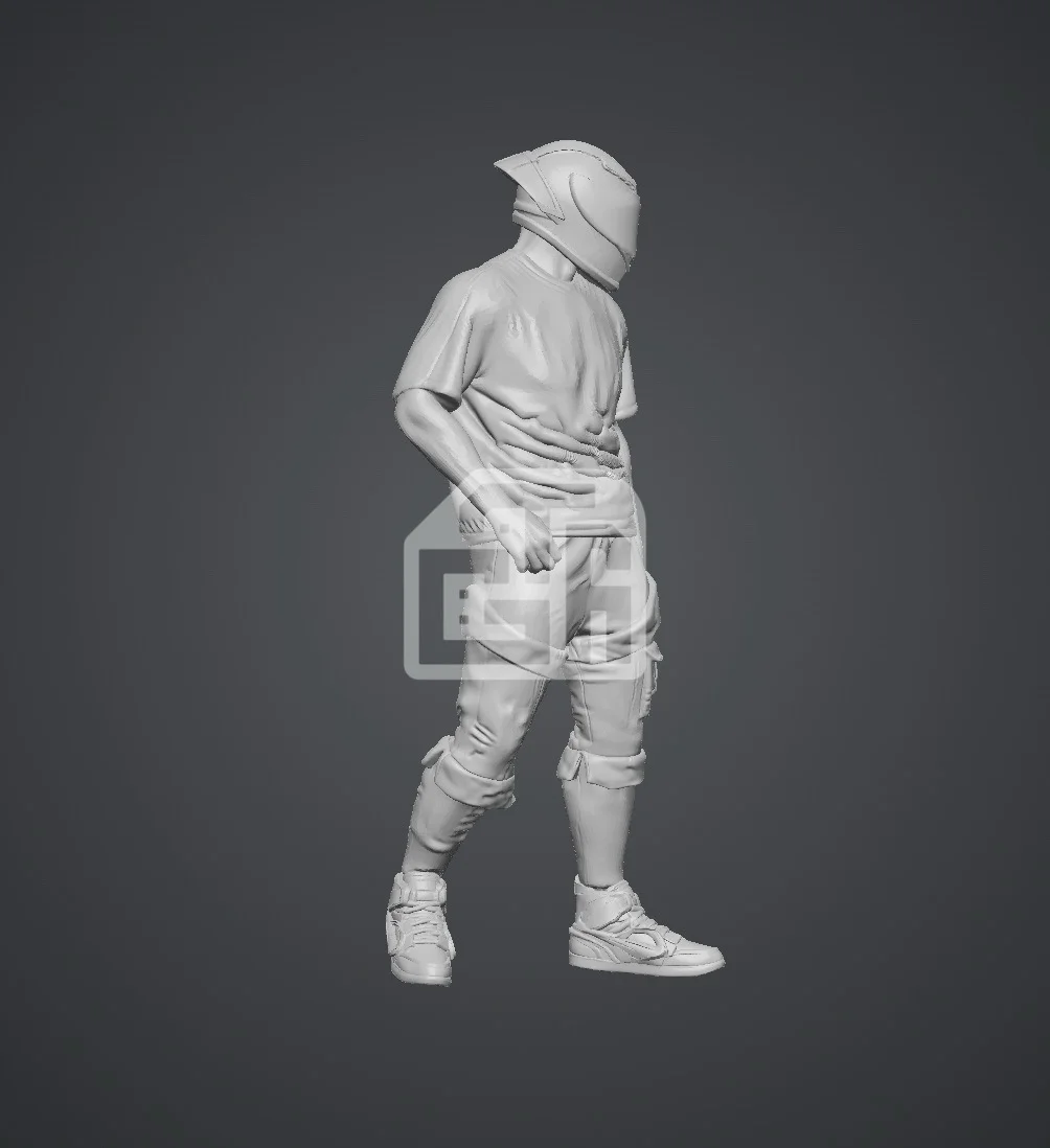Figure Nam biker đứng - ảnh 1