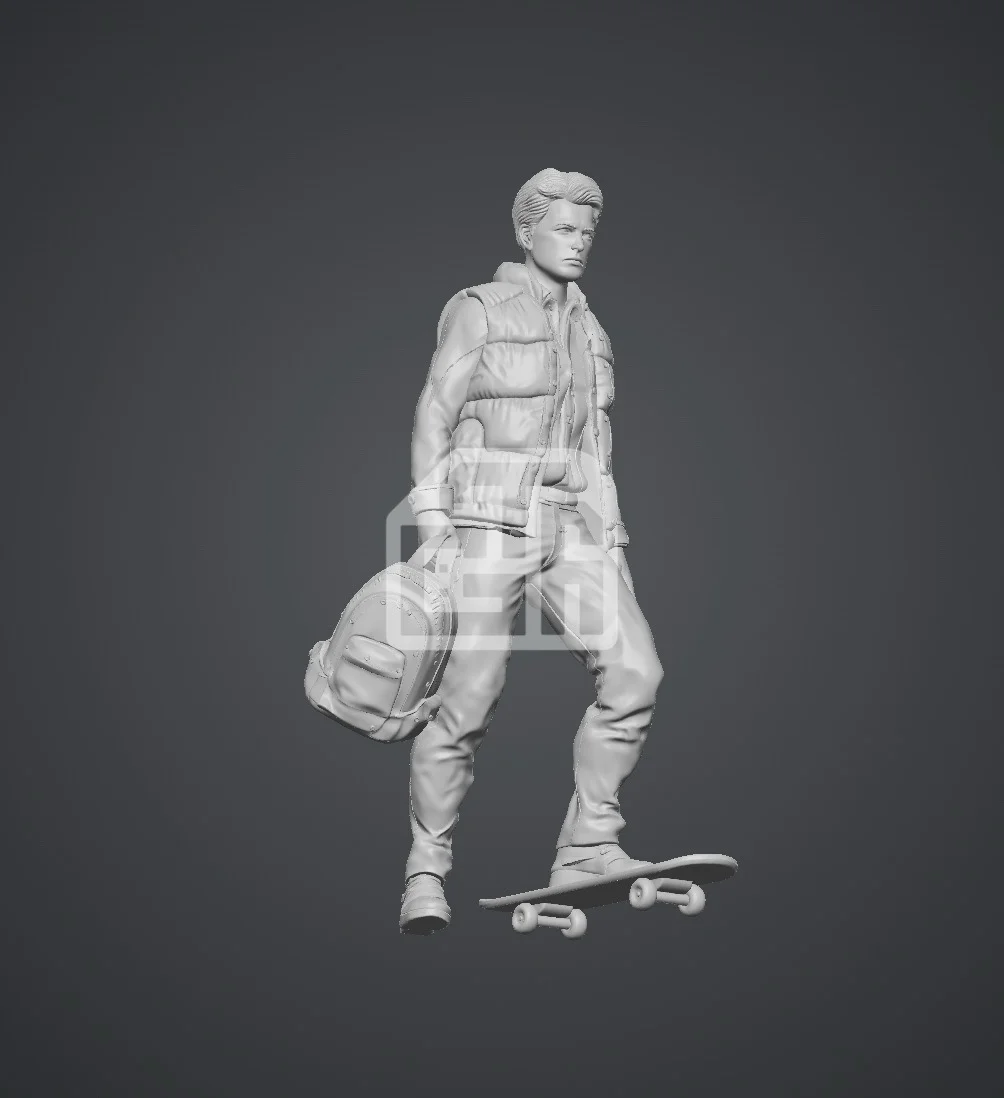 Figure nam trượt ván skate board - ảnh 3