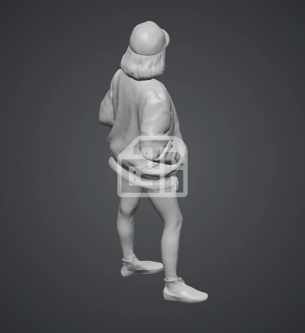 Figure nữ xinh đẹp đứng thách thức - ảnh 1