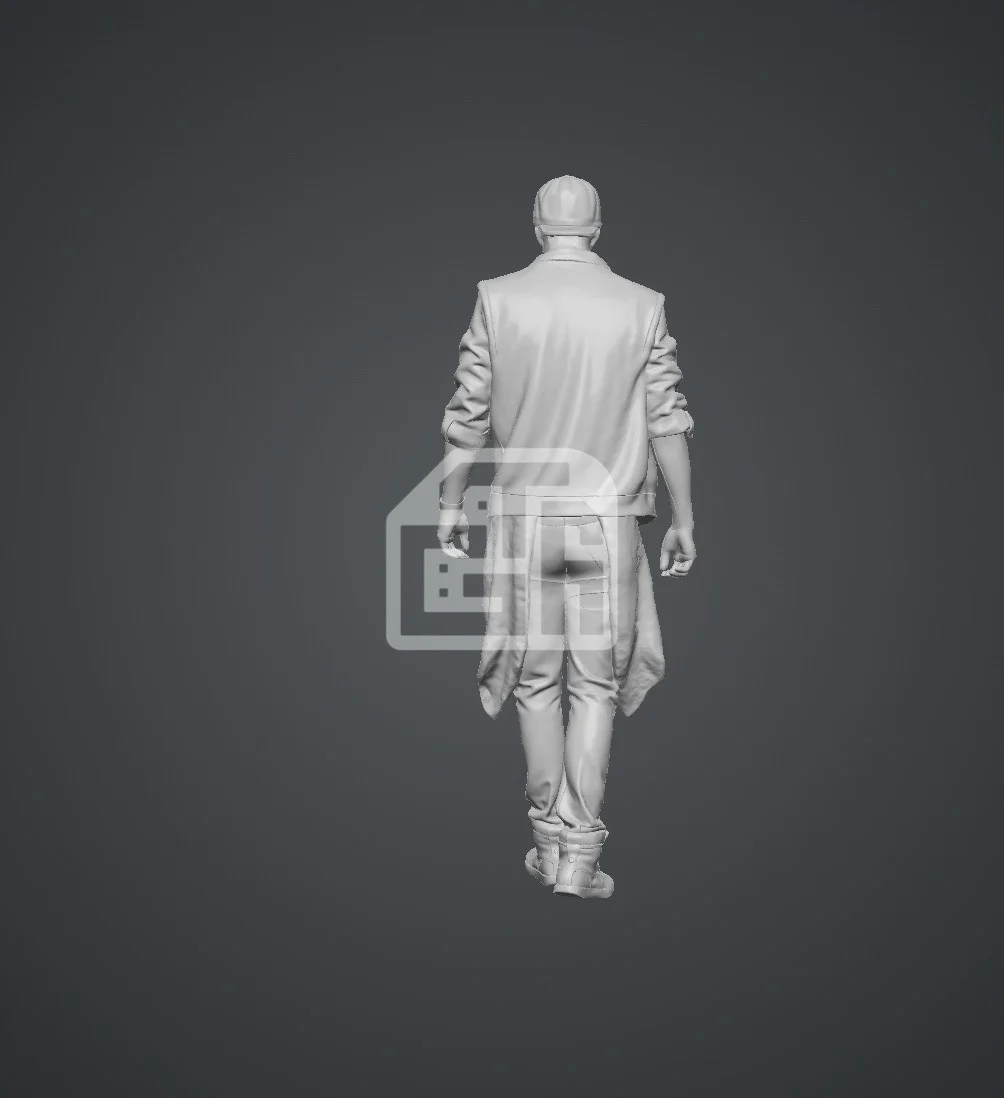 Figure nam thanh niên thời trang tưởng mình đang catwalk - ảnh 1