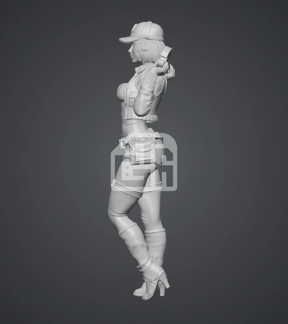 Figure nữ thợ máy cực phẩm xinh đẹp gợi cảm - ảnh 3