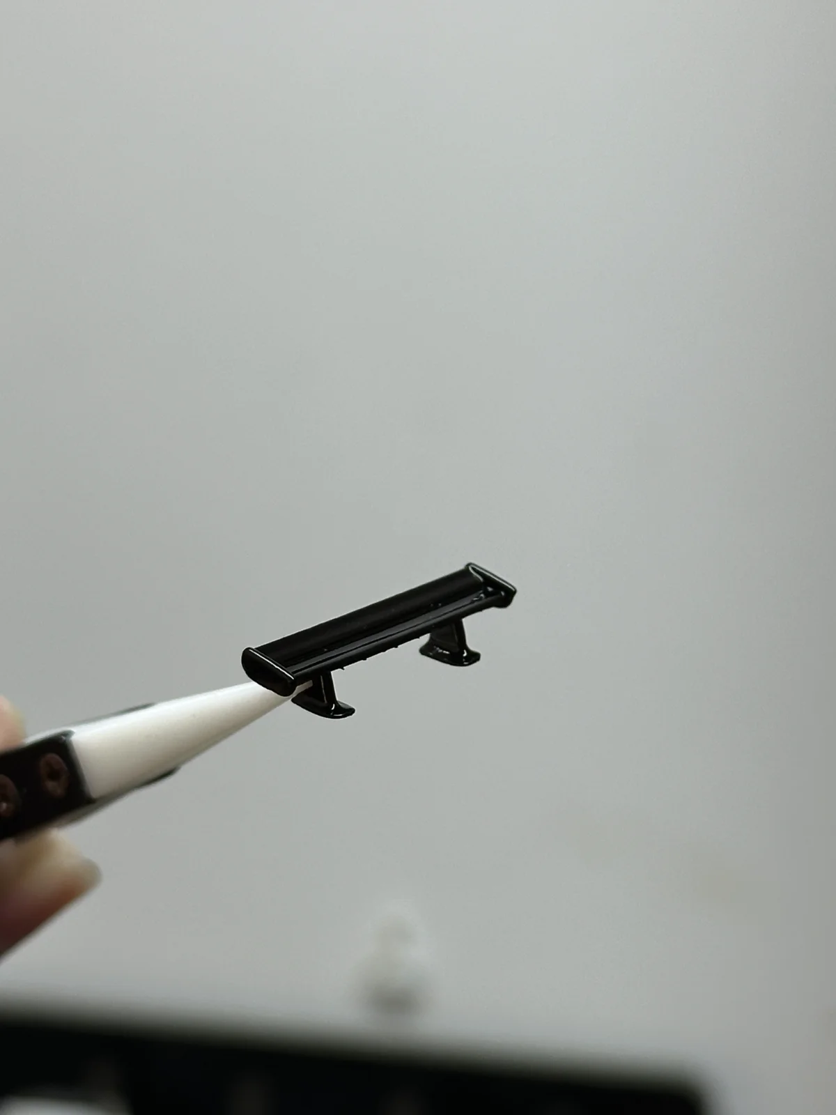 Phụ Kiện Cánh Gió (Spoiler) Nissan GT-R R34 Tỷ Lệ 1:64 - In 3D Resin, Sơn Đen Bóng 2K - ảnh 2