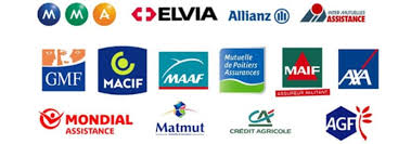 Logos des assurances partenaires