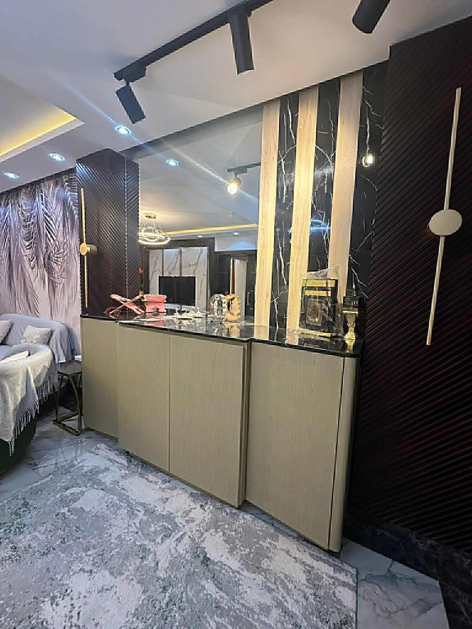 زون 5 ارضى بجاردن مفروش - 2