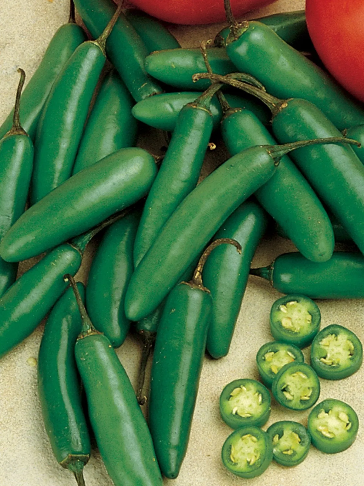 Hot, Serrano Chili Peppers