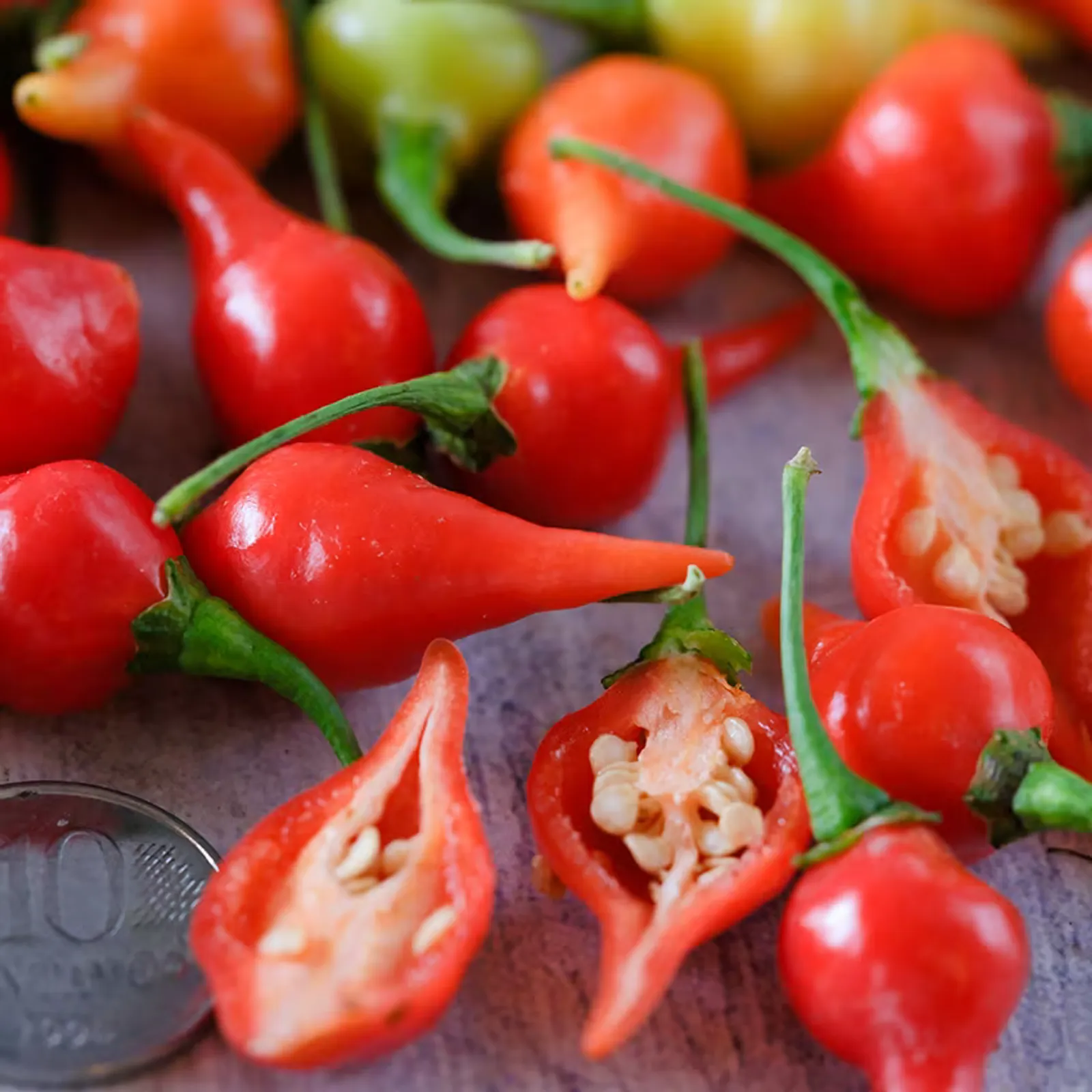 Biquinho Red Peppers